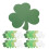50Stk Grüne -Karten Aus Für St. Patrick's Day 11