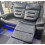 Hafsa 3 + 2 Black Electrical Recliner Sofa Set 2