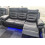 Hafsa 3 + 2 Black Electrical Recliner Sofa Set 12