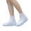 Couvre-chaussures imperméable en silicone-Couleur blanche XL 1