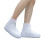 Couvre-chaussures imperméable en silicone-Couleur blanche XL 7