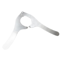 Sea urchin cutter for seafood opener, ergonomic design for shellfish and sea urchins, sturdy and easy to clean.