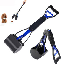 Pooper Scooper Dog Walking Bag Waste Bag for Pets Throwing Picker Dog Poo Bin Poo Remover Poo Picker for Dogs Blue