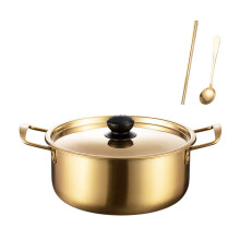 Marmite à nouilles de Style coréen avec couvercle, livrée-22cm