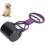 Pet scoop, springloaded, environmentally friendly, pet waste picker, violet 4
