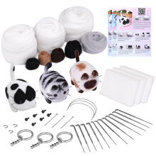 Needle Felting Supplies Kits With Tools For Beginners Needle Felting Supplies Kits With Tools Animal Needle Felting