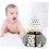 1 piece baby strollerfriendly interactive rattle toy for visual stimulation, promotes development for newborns 5
