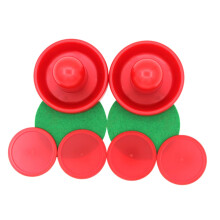 1 Set Table Hockey Game Air Hockey Puck Grip Party Game Replacement Parts ABS