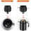 Transportable Camping Coffee Set Untarnished Insulated-Black 5