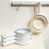 Portable Foldable Water Scoops And Bucket-White gray middle 5