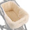 Windproof Pet Strollers Winter Liner Thermal Fleece-Gray 5