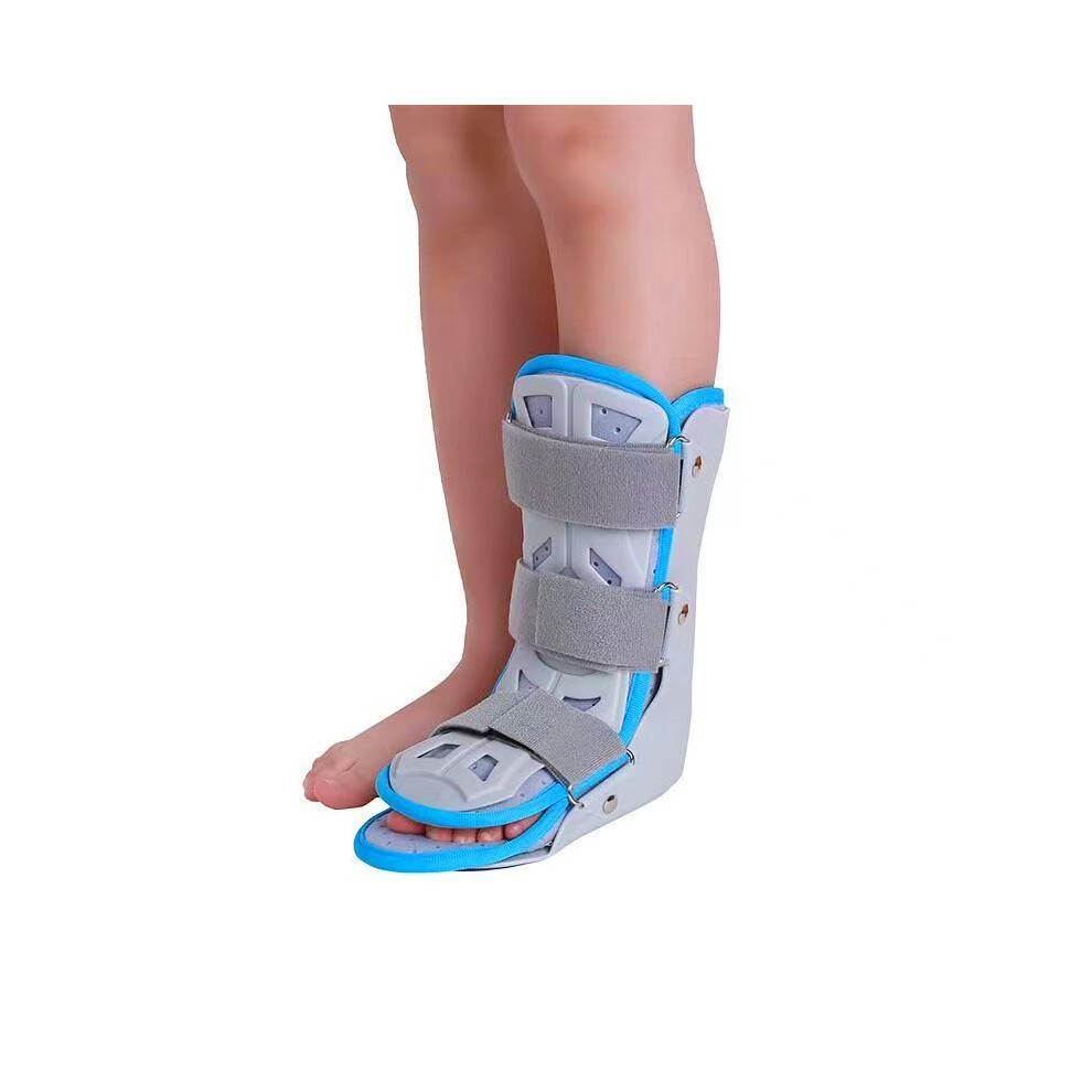 Kids AFO Ankle Foot Orthosis Pediatric Drop Foot Brace Child Shin Ankle Foot Support Night Splint (Medium, Left Foot) Left Foot M