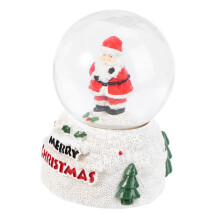 Christmas Crystal Ball Merry Christmas Snow Globe Snowman Lantern Winter Scene Decor