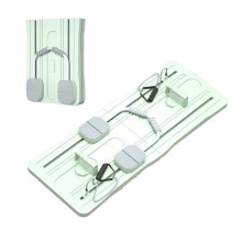 Foldable Pilates Board, Multifunctional Training Board AB Trainer for Women Male Green