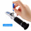 Alcohol Refractometer Sugar Wine Concentration Meter Densitometer 025% Alcohol Beer 040% Brix Grapes 3