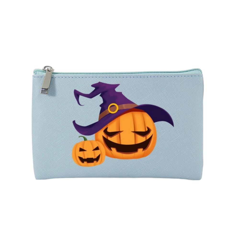 Light/Blue Multifunctional Pu Cosmetic Bag Portable Water-Small