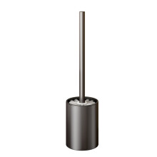 WC-Bürstenhalter-Set, modernes Design, wandmontiert, ergonomischer WC-Reiniger mit Edelstahlgriff, Tiefenreinigungswerkzeug, Schimmelentferner
