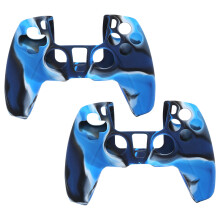 Funda para mando de PS5 con diseño personalizado, agarres para pulgar antideslizantes, resistentes al sudor, tacto suave, protección duradera,