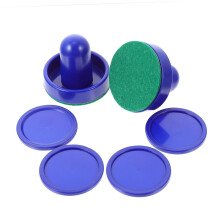 '2 air hockey paddles and quality hockey accessories for table games, including paddles and cloths for leisure fun.'