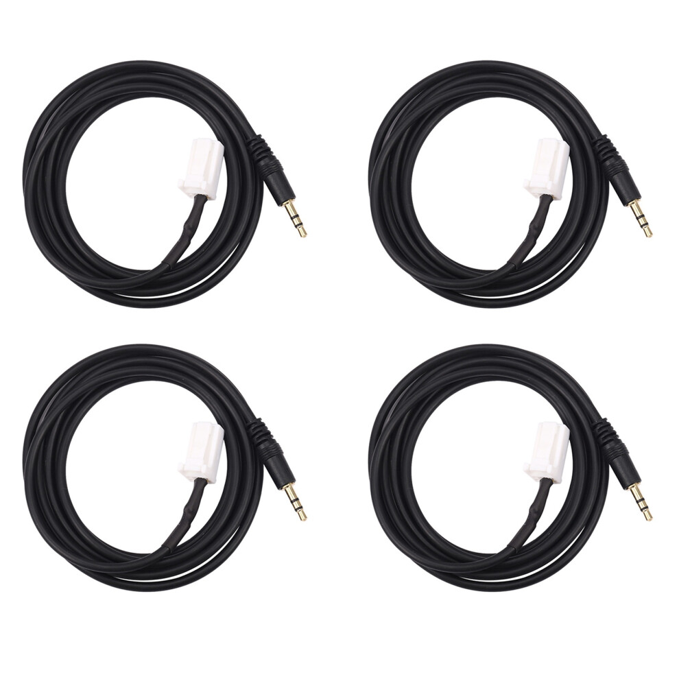 4X Car Aux Adapter Audio Cable 8 Pin Plug For Suzuki Hrv Swift Jimny Vitra 6133165929603