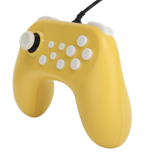 Controller Bluetooth per giochi su PC, controller wireless Switch, gamepad ergonomico cablato con impugnatura testurizzata e feedback di vibrazione, 2