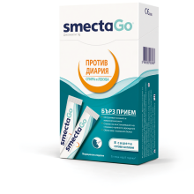 SMECTA GO orale suspensie verlichting van diarree 8 zakjes
