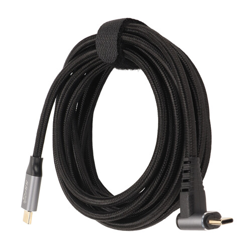 Câble USB Type C haute performance, gestion des câbles compacte, conception réversible, charge rapide, angle de 90 pour le transfert de données 2
