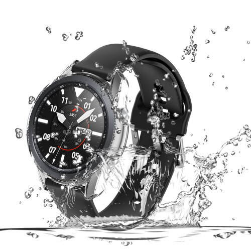 Θήκη Samsung Galaxy Watch3, Ανθεκτικό σε κραδασμούς προστατευτικό κάλυμμα με μαλακή και 1