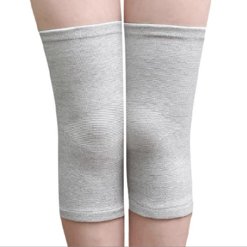 Knee Pads 1 Pc Sports Knee Support Pads Protector  Elastic Brace Knee Pads Prevent Arthritis Injuries Protection Keep Warm S Gray-image-OPC-PNXF6NT-NEW