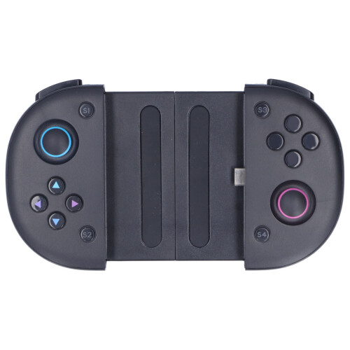 Controller di gioco mobile Bluetooth con rilevamento del movimento, design personalizzabile, console con interruttore multiporta, comoda docking