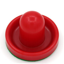 1 set of hockey accessories Air hockey table puck game paddles replacement red 8 pieces