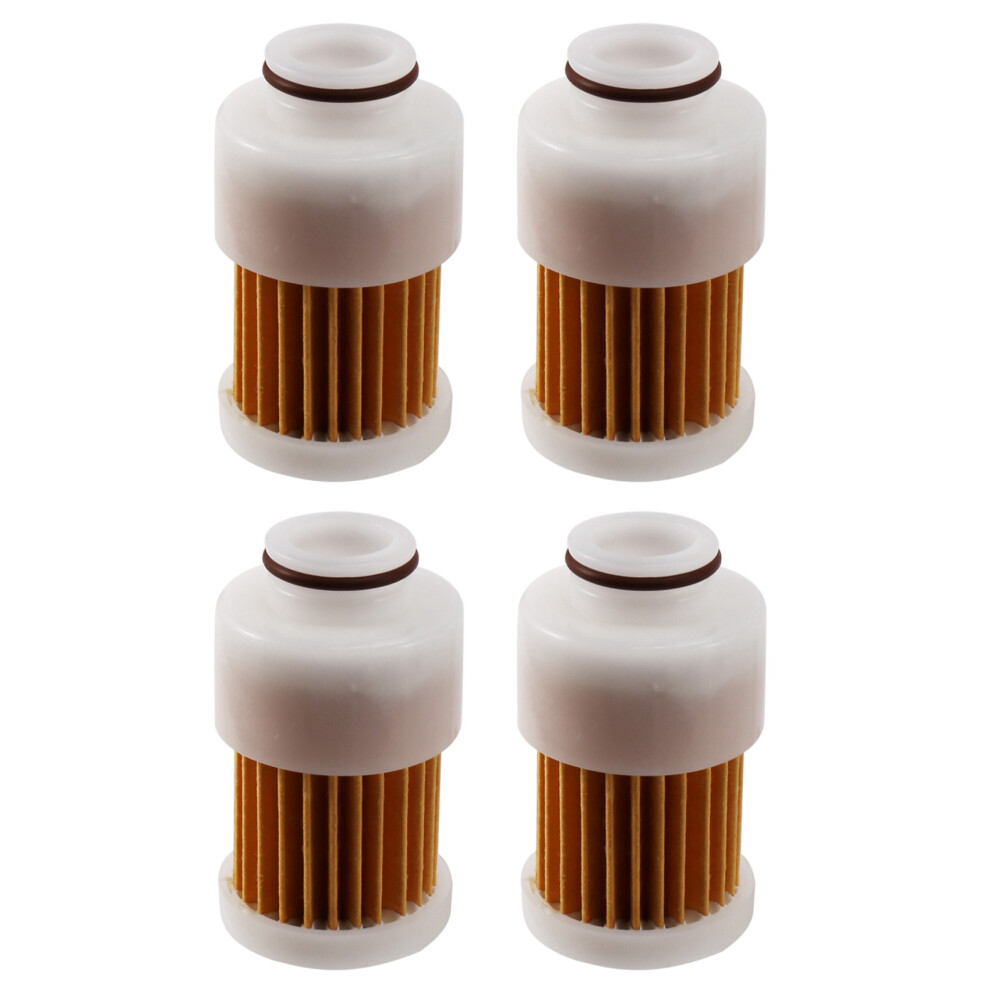 4X For Yamaha F50 F60 F75 F90 F115 Fuel Filter Elements 68V-24563-00-00 White/Yellow 4712151871441