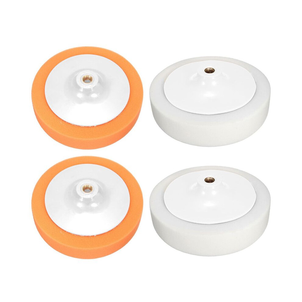 10Pcs 7 Inch 180Mm Car Polishing Buffing Head Mop Pad Soft Sponge With M14 Thread 4711898455204