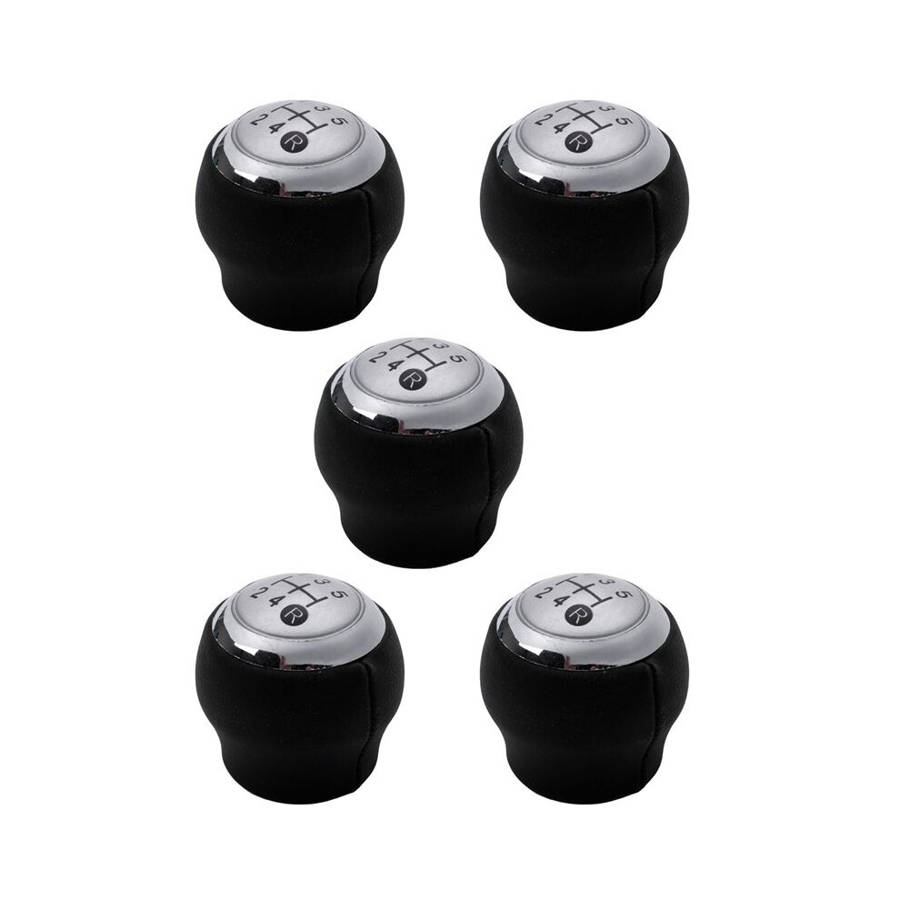 5X Gear Shift Knob Car Modification Gear Shift Head Stick For Toyota Corolla Verso Auris Aygo Rav4(Type A 5 Speed) 4711329319907