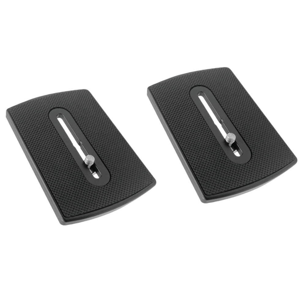 2X Quick Release Plate For Libec Th-650Hd Camera Tripod Head Mounting Plate With 1/4 Inch Screw Dslr Camera Light 4711619287954