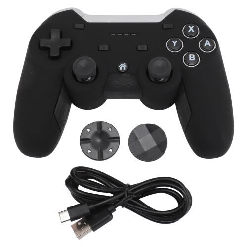 Gamepad immersivo con controllo del movimento per Nintendo Switch, controller wireless con Turbo e giroscopio a 6 assi, controller Pro ricaricabile