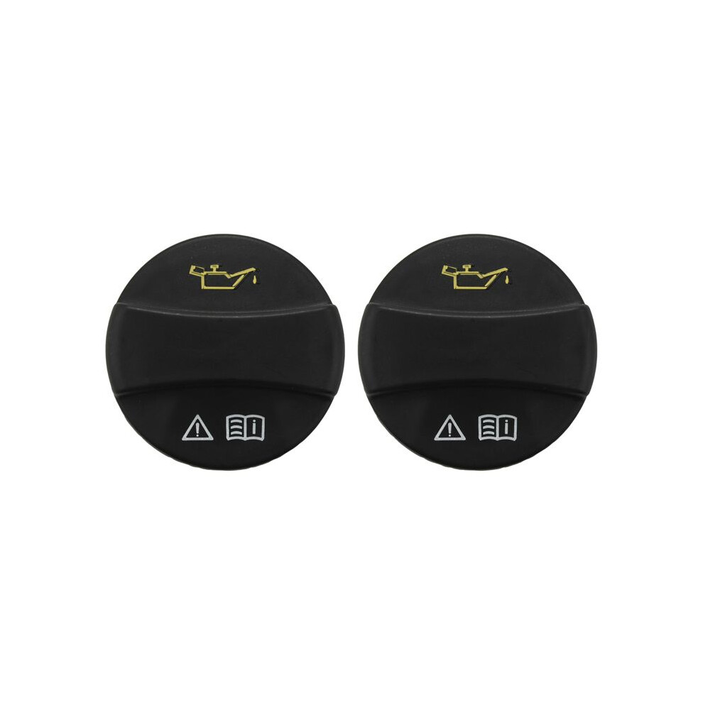 2X For Mercedes-Benz W163 W164 W201 W202 W203 W208 W209 Engine Oil Filler Cap A0000100301 6134218536519