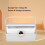 Large White Plastic Cosmetic Storage Box with Handle, 1.55kg 15