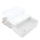 Large White Plastic Cosmetic Storage Box with Handle, 1.55kg 16