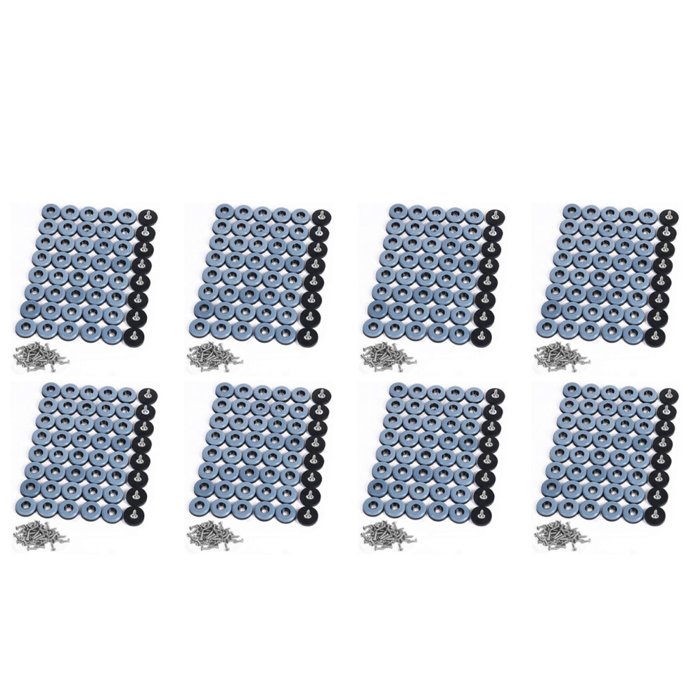 384Pcs Furniture Gliders Ptfe Easy Moving Sliders With Screw Floor Protector For Tiled Hardwood Floors(25Mm Round) 6134218538704