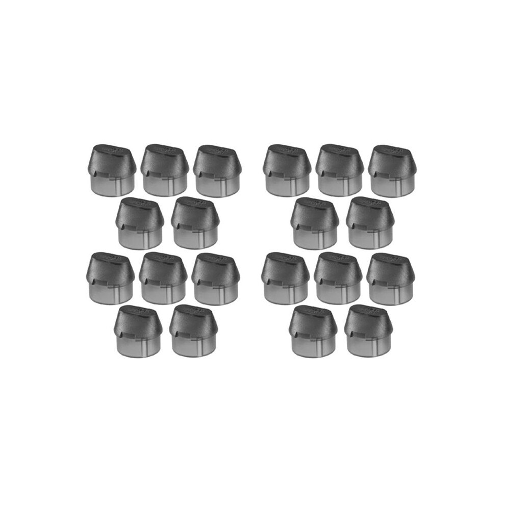 20PCS Dust Cap Anti-Oxidation Shielding Signal Audio Cable Protective Cover for Balance Canon XLR RCA, DPF to XLR