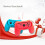 Λαβή παιχνιδιών συμβατή με Nintendo Switch, ειδική θήκη Joy-Con για μακροχρόνια αντοχή, 4