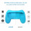 Λαβή παιχνιδιών συμβατή με Nintendo Switch, ειδική θήκη Joy-Con για μακροχρόνια αντοχή, 6