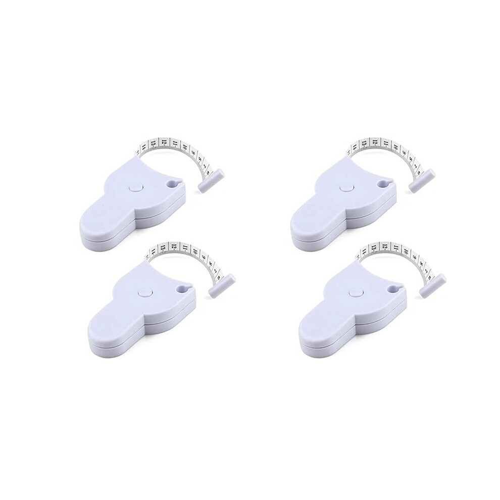 4Pcs Automatic Telescopic Tape Measure, Body Measure Tape 60 Inch,Self-Tightening Body Measuring Ruler 4713086373567