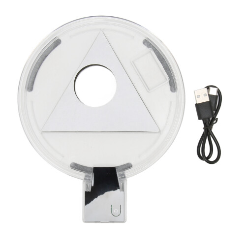 Σταθμός φόρτισης χειριστηρίου LED με φώτα PS5RGB με προστασία από υπερθέρμανση Διπλή