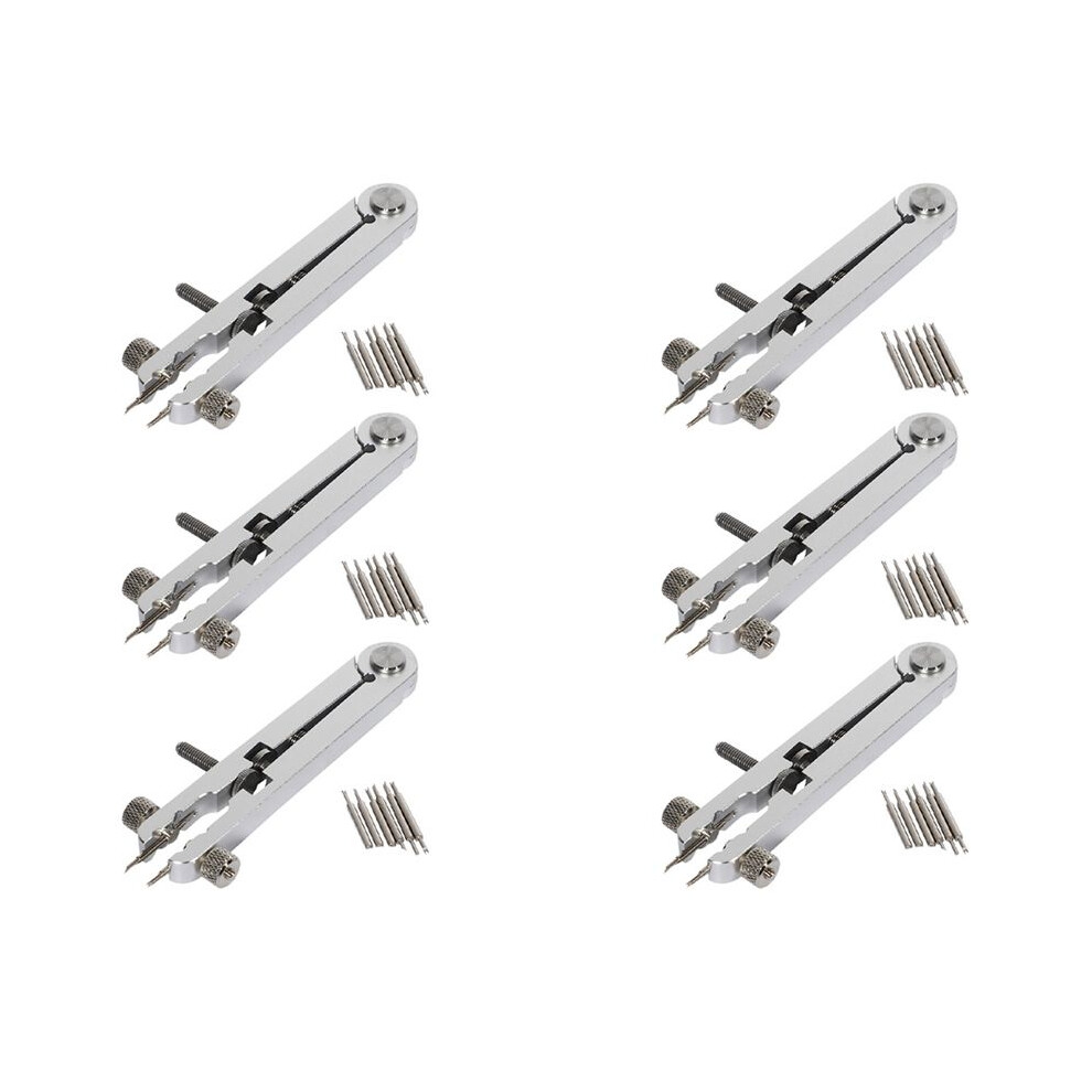 6X Watch Bracelet Pliers 6825 Standard Of Spring Bar Remover Watch Bands Repair Removing Tool 6132295011226
