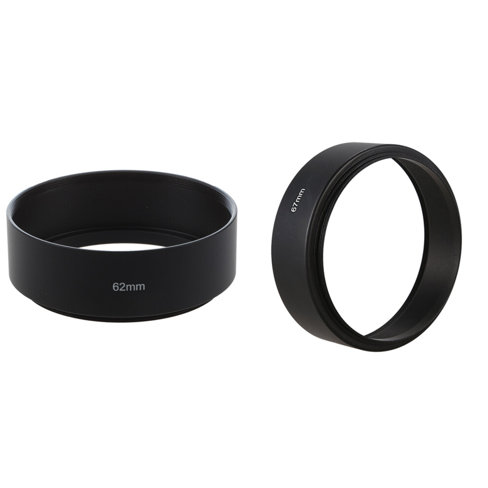 62Mm Screw Mount Metal Lens Hood For Digital Video Camera With 67Mm Mount Standard Metal Lens Hood Light 4711614194318