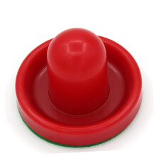 2 pieces air hockey paddles for game tables, red for enhanced gaming experience, ergonomic design, sports for everyone.