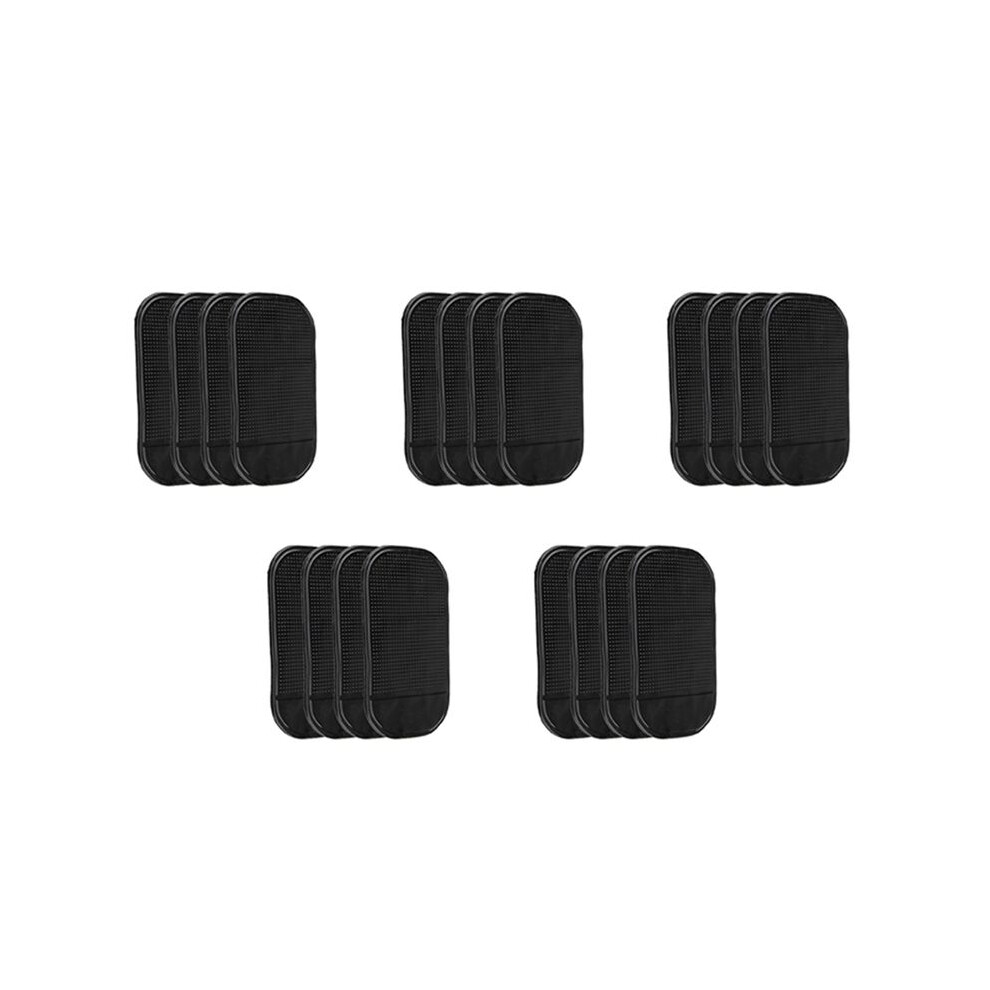 20 Pcs Magic Sticky Pad Anti Slip Mat Car Dashboard For Cell Phone Black 6132625344376