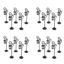 20 PCS Streetlight Shape Wedding Party Reception Place Card Holder with A Card